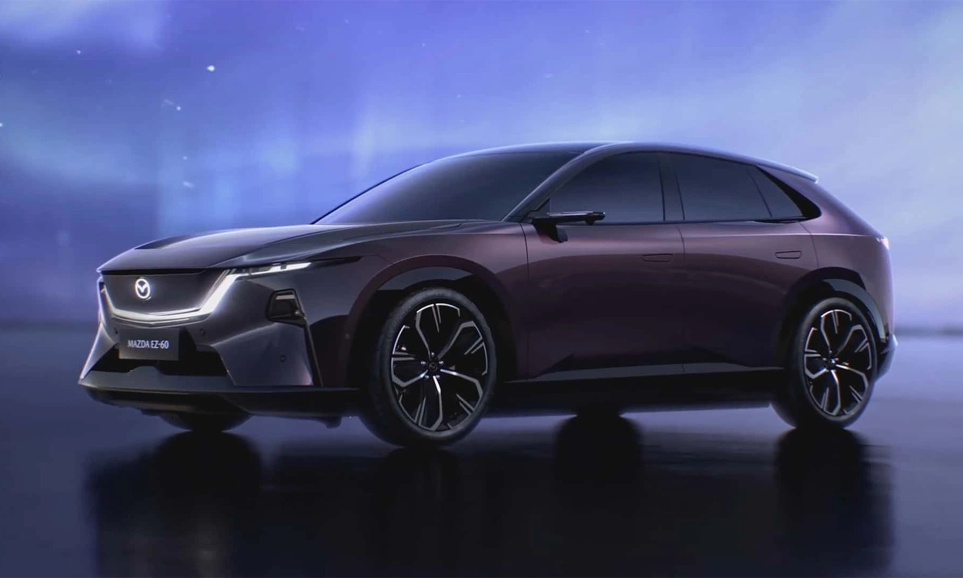 EZ-60 – crossover điện đầu tiên của Mazda lộ diện